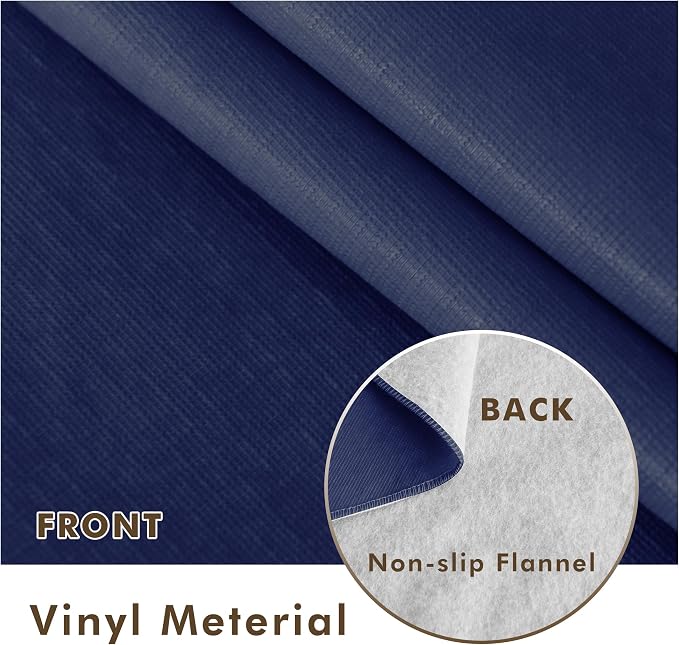 Nasitos 2 Pack Vinyl Tablecloth Rectangle 60x120 Inch-100% Waterproof - Image 3