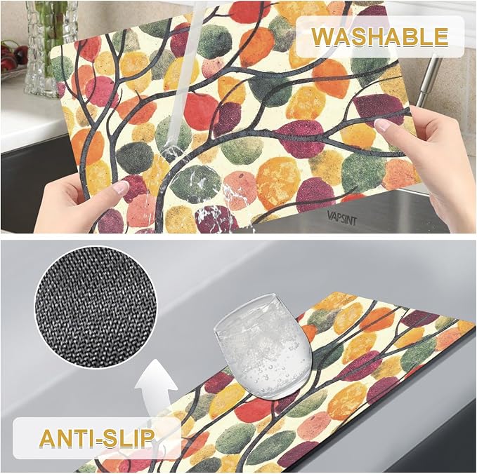 Rainbow Tree Placemats Set of 4 - Image 6