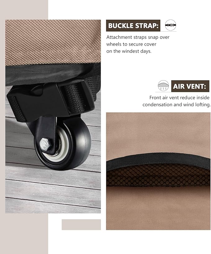ULTCOVER 600D Outdoor Waterproof Griddle Cover - Image 3