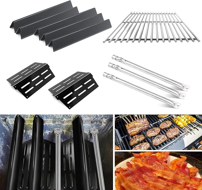 Flavorizer Bars, Heat Deflectors, Grill Burner and Grill Grid - Image 9