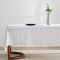 EVERLY 100% Pure Linen Rectangle Tablecloths 60x120 Inches by EVERLY
