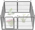 FXW Garden Fence Outdoor for The Yard – 24in x 15.2ft Heavy Duty Metal Animal by FXW