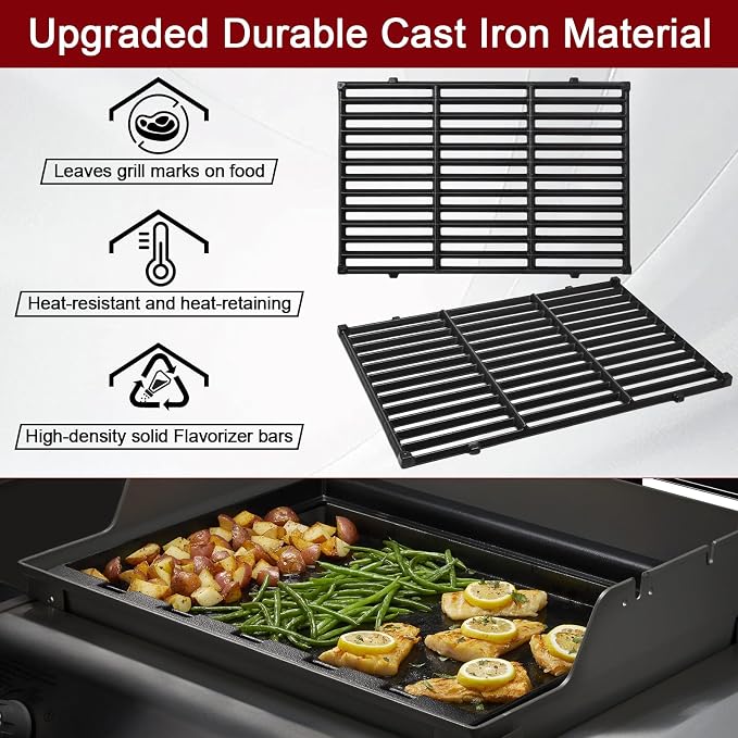 Hiorucet Spirit Grill Parts for Weber Spirit I & II 300 Series - Image 4