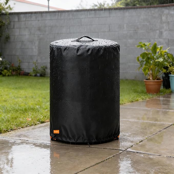 Fire Pit Cover for Bali Outdoors 30 x 25 Inch Propane Fire Pit, Outdoor Heavy - Image 9