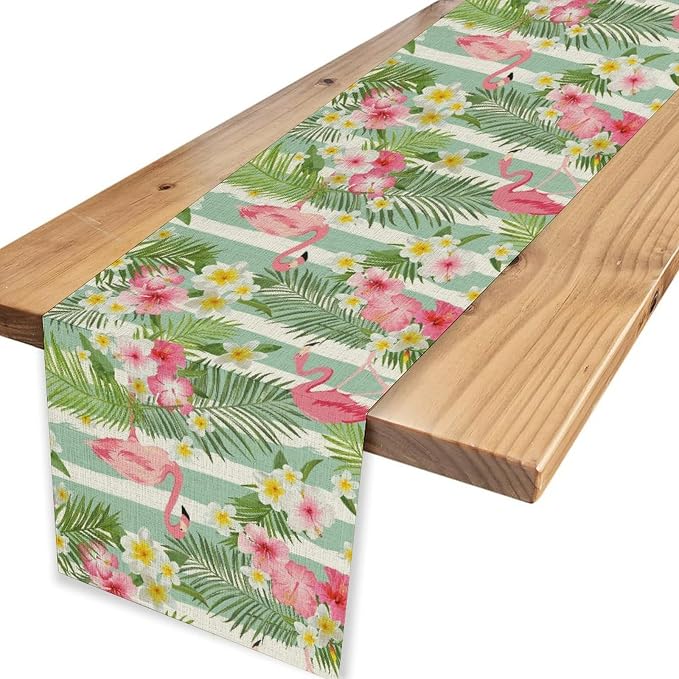 Tropical Flamingo Table Runner - Image 6