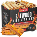 Fatwood Fire Starter Sticks 10 lb – 100% Natural, Resin-Rich Kindling by Vivlly