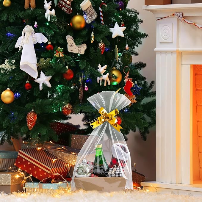 Fainne 74 Pcs Baskets for Gifts Empty Bulk DIY Empty Gift Basket Include 20 - Image 6