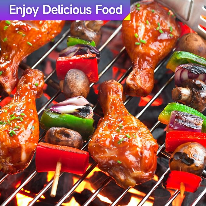 17.5 inch Stainless Steel Grill Cooking Grates Replacement Parts - Image 5