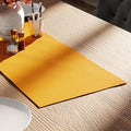 Encasa XO Table Runner 13"x36" Long | Cotton Canvas Fabric | Mango Solid Color by EncasaXO