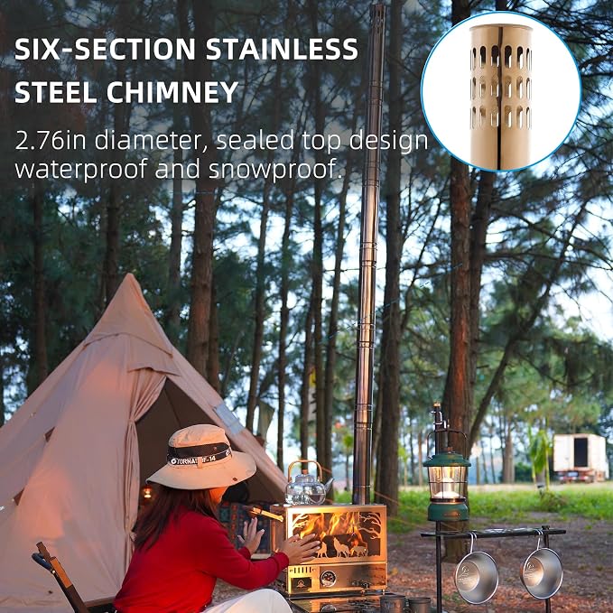 Heavy Duty M8 Wood Burning Stove - Image 8