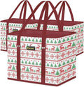BALEINE 3Pk Reusable Grocery Bags, Foldable Shopping Bags by BALEINE