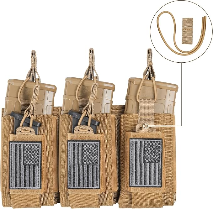Open-Top Single/Double/Triple Molle Mag Pouch - Image 4