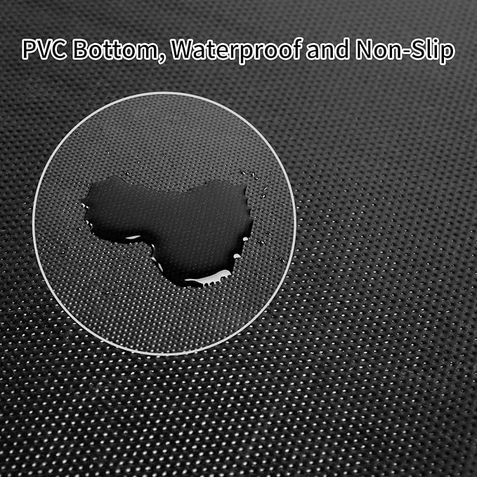 TANYOYO 3' X 6' Commercial Grade Door Floor Mat Brush Step Entrance Mat Vinyl - Image 5