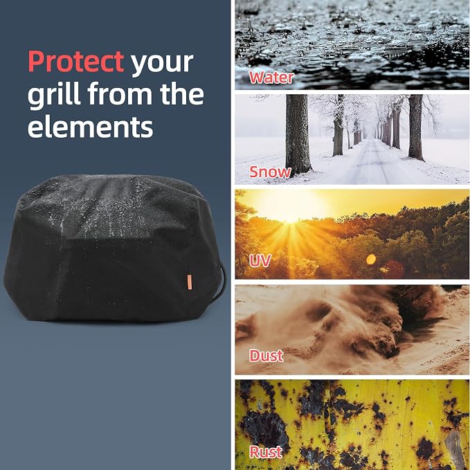 Waterproof Cover for Ninja Woodfire Outdoor Grill, Accessories for Ninja Wood - Image 6