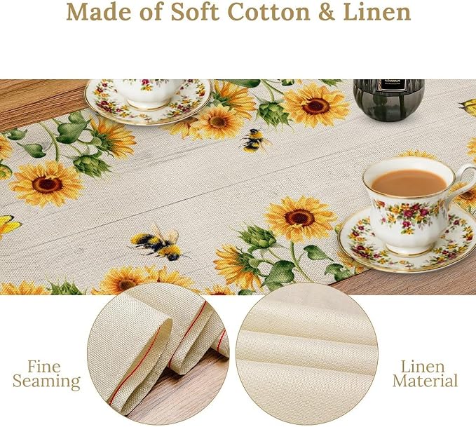 Sunflower Table Runner - Image 3