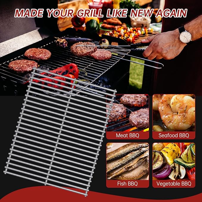 BBQ Grill Grates Replacement for Cuisinart Gas Grill CGG-200, CGG-240 - Image 7