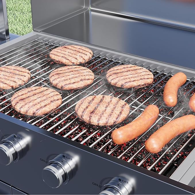 18.7" Cooking Grates for Weber Genesis GS4 Genesis II E-410, Genesis II LX - Image 5