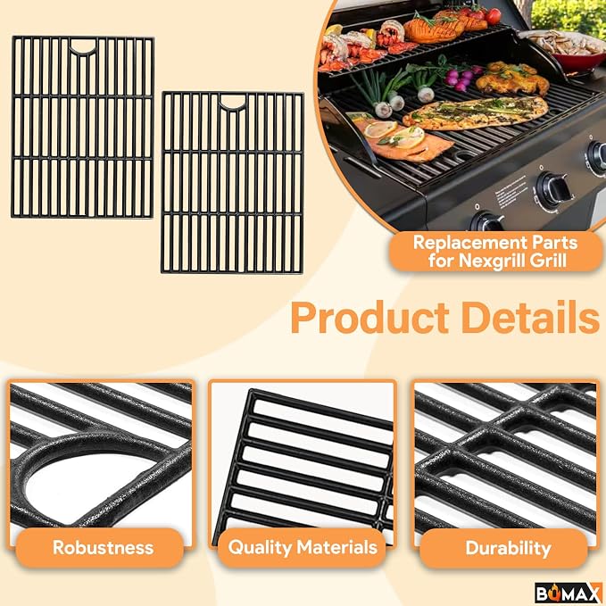 BQMAX Grill Parts for Nexgrill 4 Burner Gas Grill 720-0830H 720-0830 720-0830T - Image 3