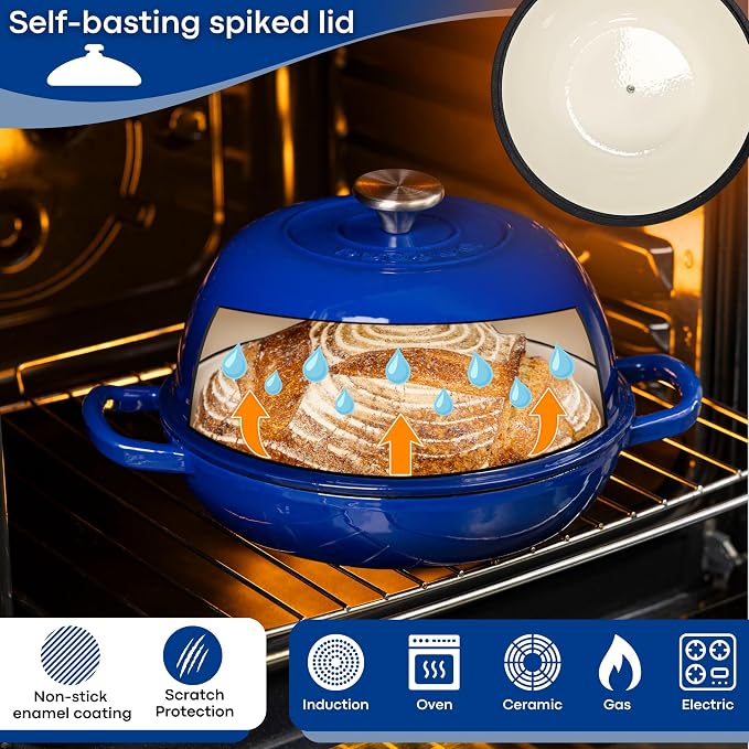 Enamelled Cast Iron Dutch Oven Pot – Dutch Oven - Image 3