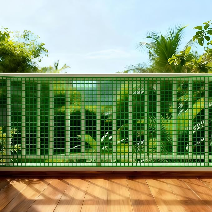 PotatoLife Plastic Wire Mesh Fence, Balcony Fence by PotatoLife