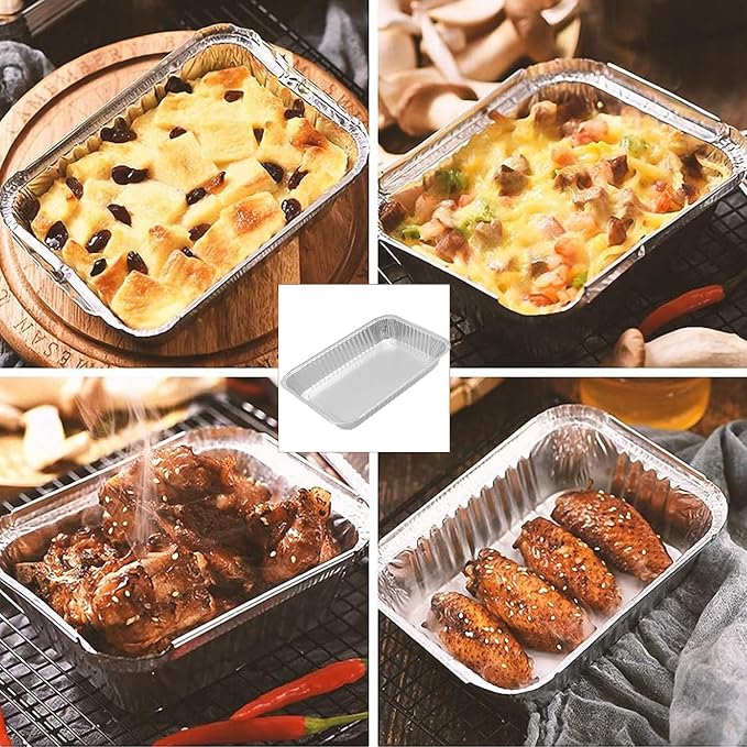 20-Pack Aluminum Grill Drip Pans - Image 6
