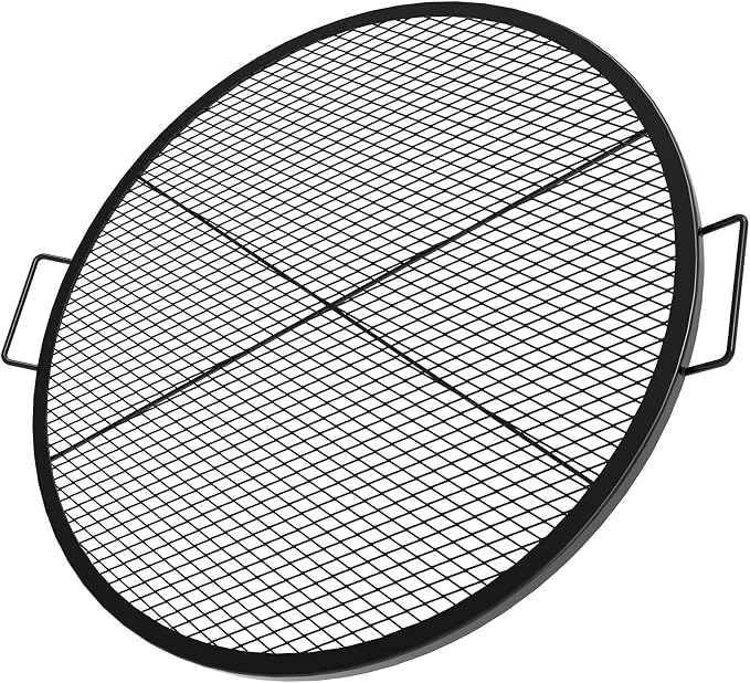Stanbroil Heavy Duty X-Marks Fire Pit Cooking Grill Grates by Stanbroil