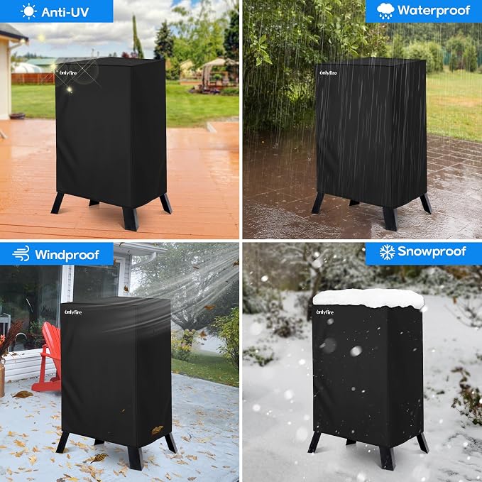 Onlyfire Grill Cover for Masterbuilt 40 Inch Propane Smoker, Heavy Duty - Image 6