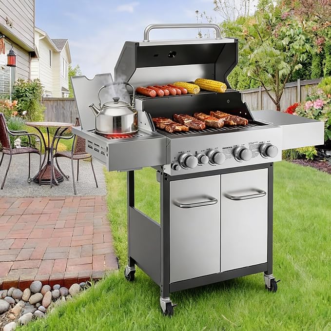 Veralune 4 Burner Gas Grill - Image 8