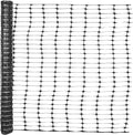 Fencer Wire 4 ft. Safety Fence, 100 ft. Black Plastic Fencing Roll by Fencer+Wire