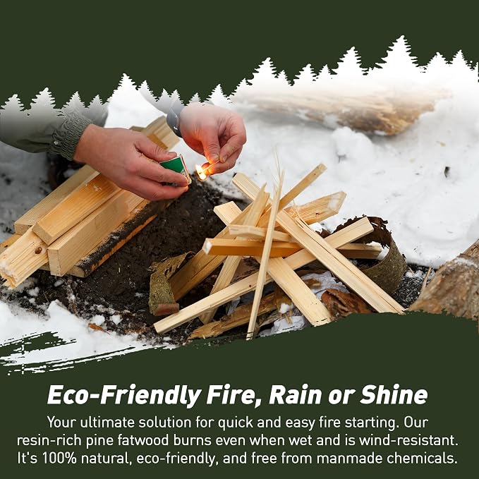 Double Tree Fatwood Fire Starter Sticks - Image 6