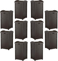 Suncast Trash Hideaway Outdoor 33 Gallon Garbage Waste Can Bin by Suncast