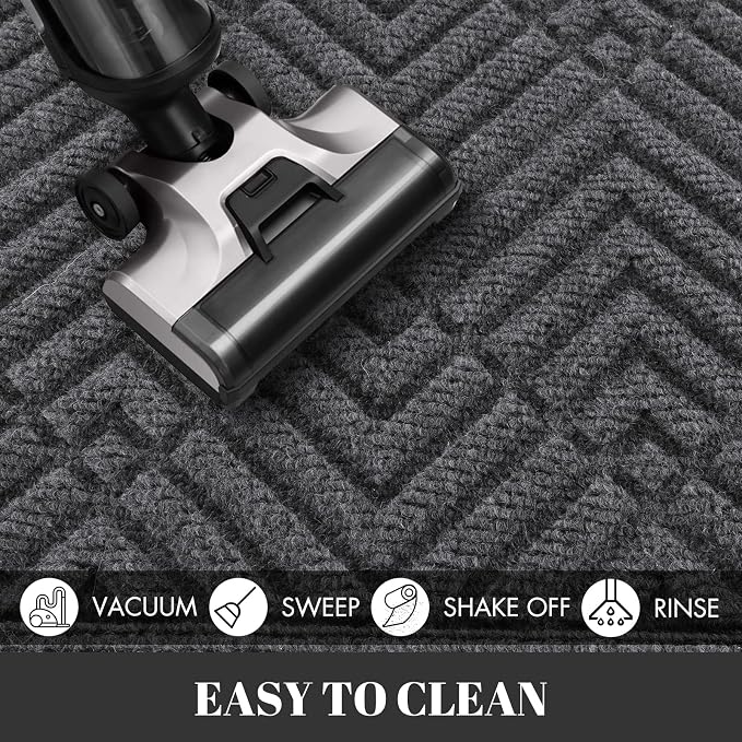 Yimobra Door Mats Outdoor 29.5x17, All-Season Waterproof Outdoor Mats - Image 7