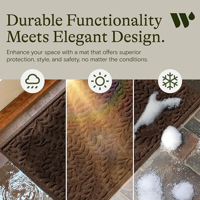 WaterHog Indoor/Outdoor Door Mat, Made in USA, Durable & Skid-Resistant Front - Image 7