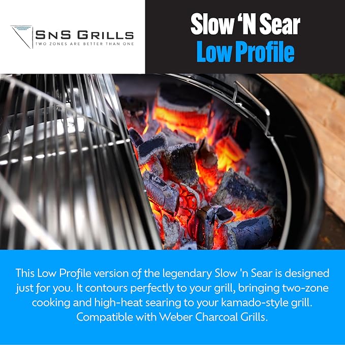 SnS Grills Slow ‘N Sear Charcoal Inserts - Image 2