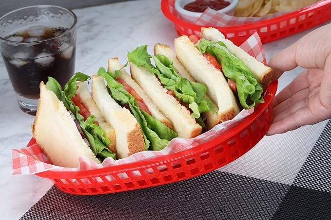 New Star Foodservice 44065 Fast Food Baskets, 10.5 x 7 Inch - Image 7
