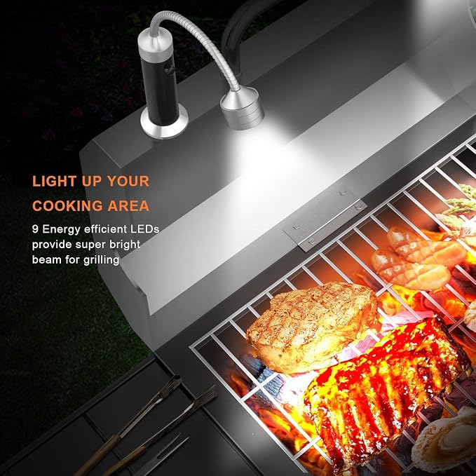 FIREOR Barbecue Grill Light Grilling Accessories - Image 2