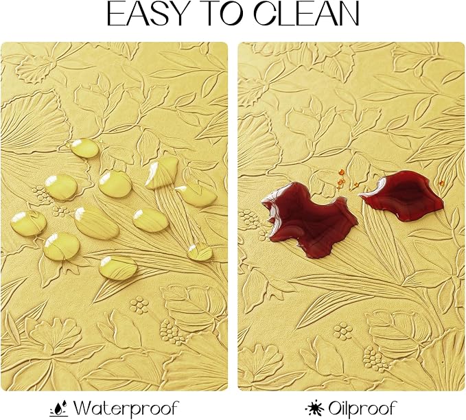 Romanstile Vinyl Placemats Set of 6-12 X 18 Inch - Image 4