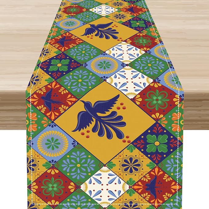 Mexican Table Runner by Unknown
