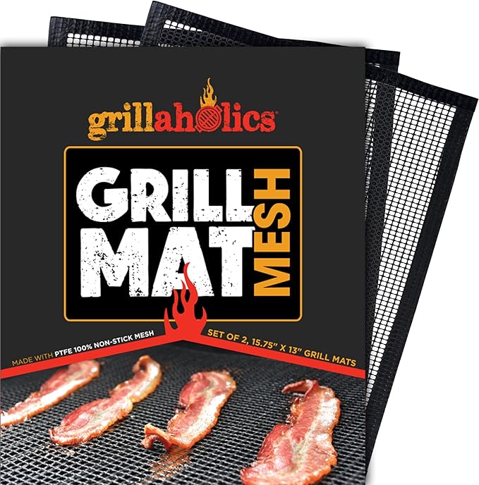 Grillaholics BBQ Mesh Grill Mat by Grillaholics