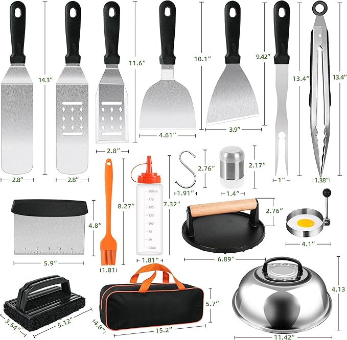 30PCS Griddle Accessories Kit, Flat Top Grill Accessories Set - Image 5