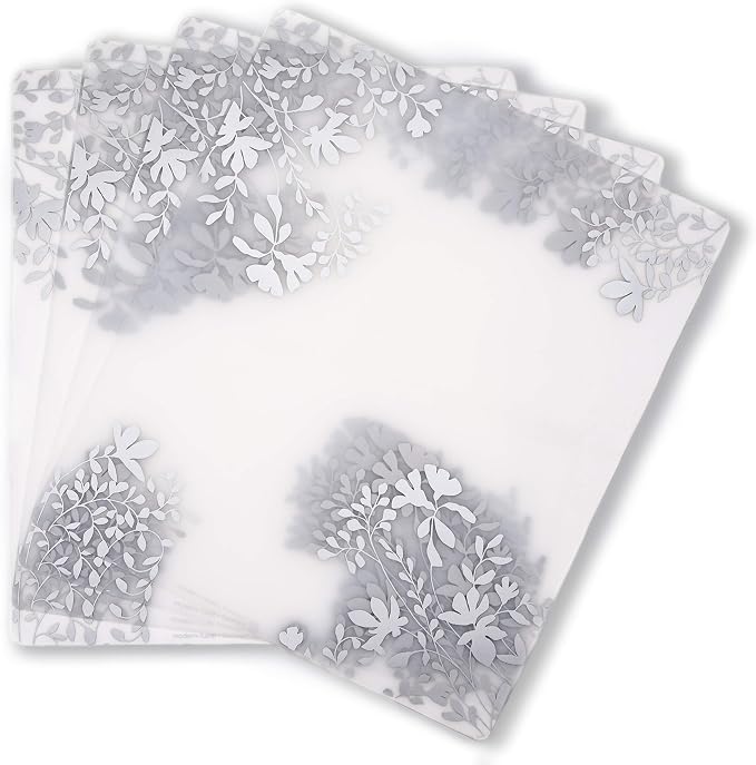 MODERN-TWIST Jardin Print Placemat-100% Plastic Free Silicone Tabletop - Image 5