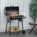 30 Inch Portable Barrel Charcoal Grill by XINONE
