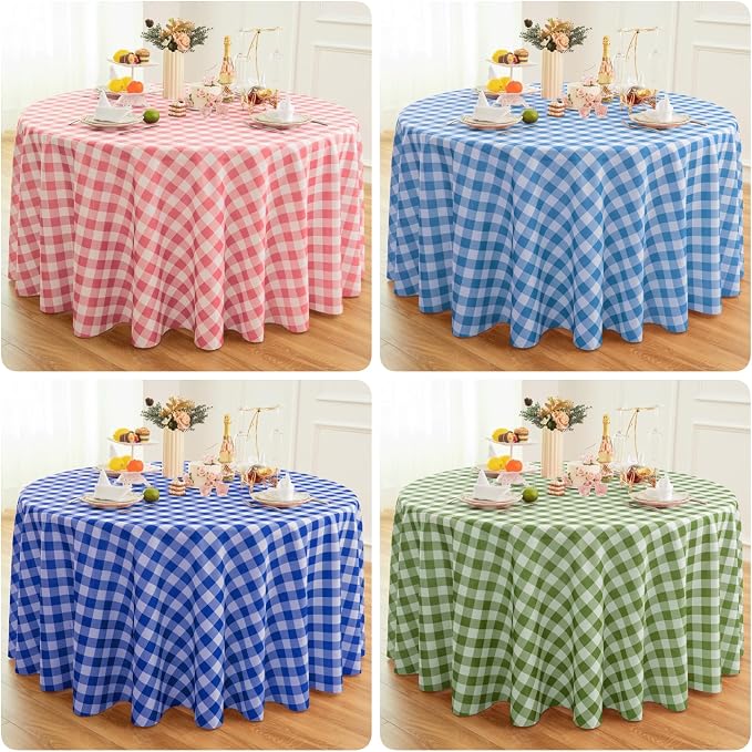 Waterproof Plaid Tablecloth Fabric - Image 6