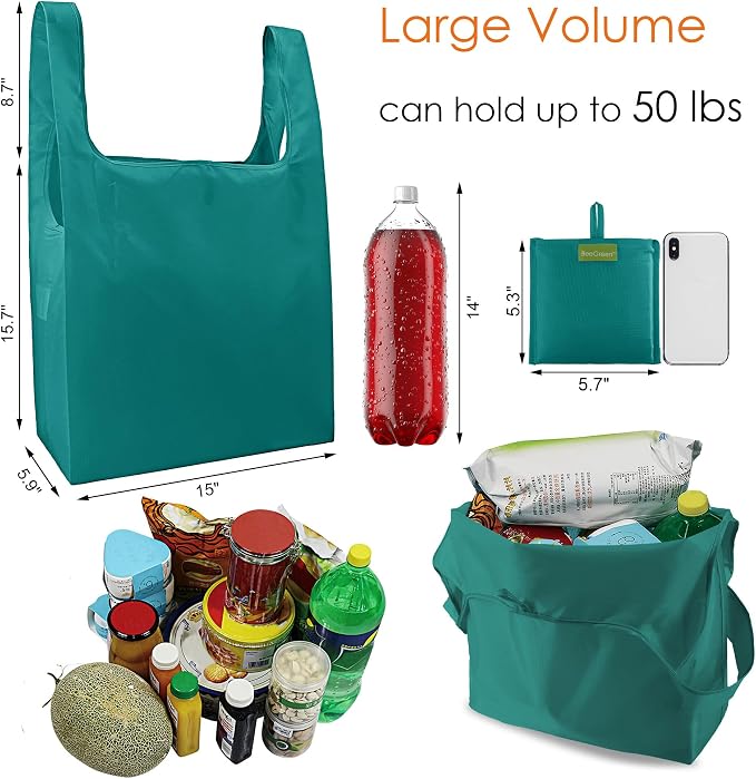 BeeGreen Marrs Reusable Grocery Bags Wholesale Gray Reusable Kitchen Bags Bulk - Image 2