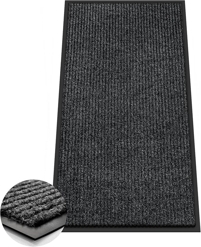 Azadx 3'x6' Front Door Mat Heavy Duty Indoor Outdoor Door Mat Non-Slip Backing by Azadx