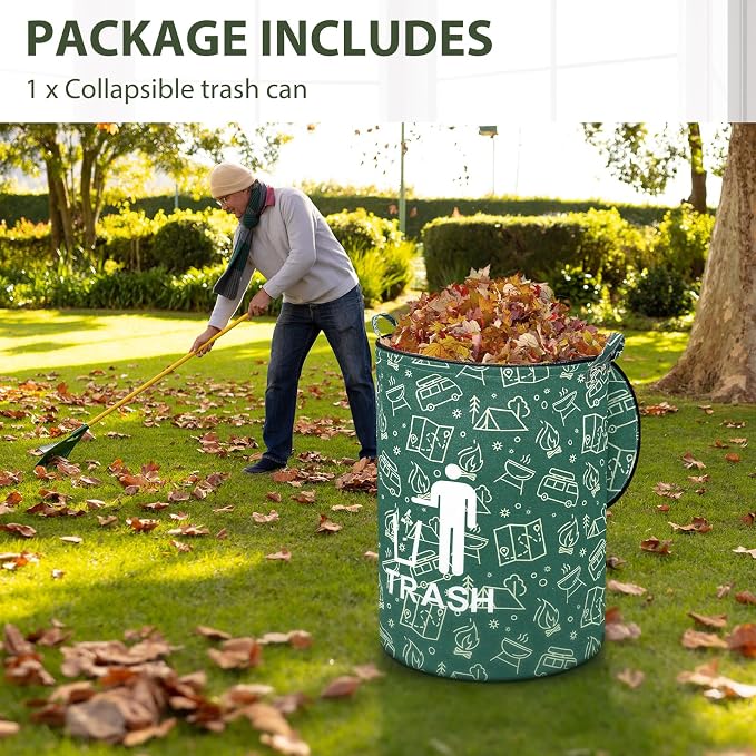 1 Pack Collapsible Trash Can Camping - Image 4
