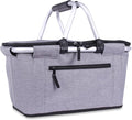Picnic Basket, SIYUAN Collapsible Shopping Basket Insulated by SIYUAN
