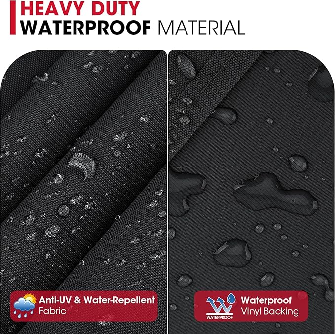Unicook Grill Cover 60 Inch for Outdoor Grill, Heavy Duty Waterproof BBQ Cover - Image 4
