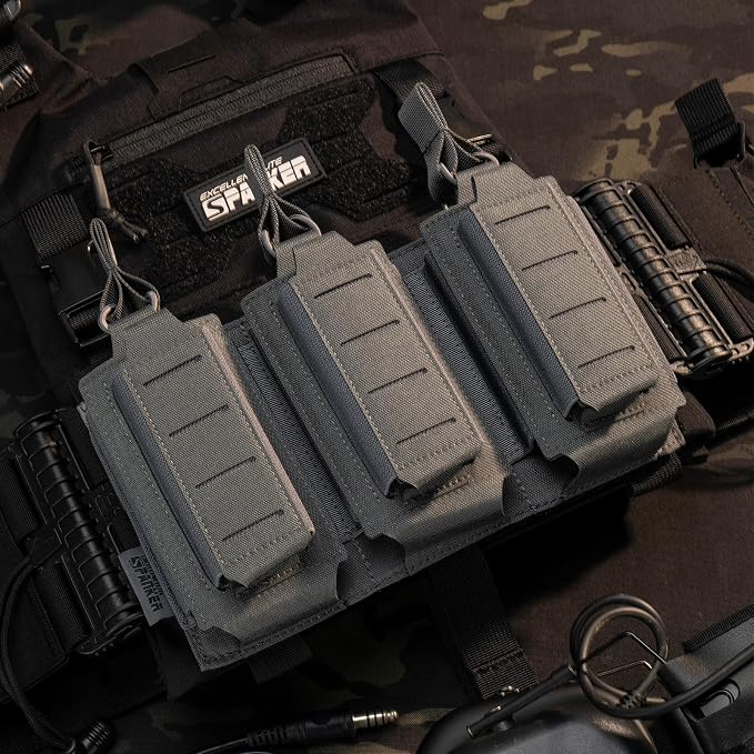 EXCELLENT ELITE SPANKER Tactical Open-Top Single/Double/Triple Molle Mag Pouch - Image 7