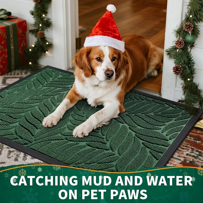 Yimobra 47x32 Large Door Mat Outdoor Indoor, All-Season Waterproof Door Mat - Image 4